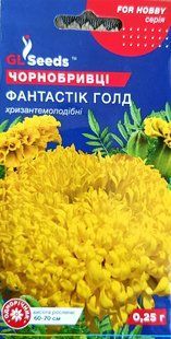 Насіння квітів Чорнобривці Фантастік Голд 0.25г SDS-AN-PAC-295 фото
