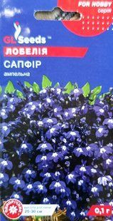 Насіння квітів Лобелія Сапфір 0.1г SDS-AN-PAC-252 фото