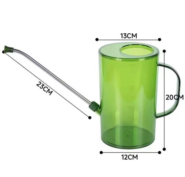 Лійка з довгим носиком 1л з розпилювачем GREEN(зелена ) ACC-1l-GREEN-0013 фото