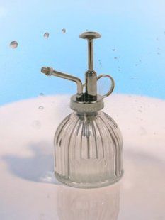 Оприскувач-пульверизатор  скляний для квітів чорний 200мл ACC-0.2-BLACK-0022 фото