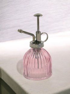 Оприскувач-пульверизатор скляний для квітів рожевий 200мл ACC-0.2-PINK-0023 фото
