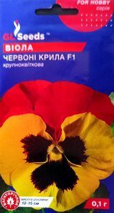 Насіння квітів Віола Червоні Крила 0.1г SDS-BR-PAC-1006 фото