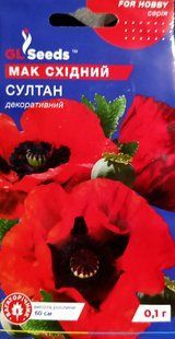 Насіння квітів Мак східний Султан 0.1г SDS-PR-PAC-224 фото