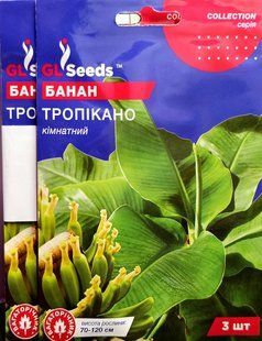 Насіння квітів Банан Тропікано SDS-HOME-PAC-500 фото