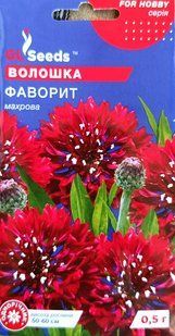 Насіння квітів Волошка Фаворит 0.5г SDS-AN-PAC-290 фото