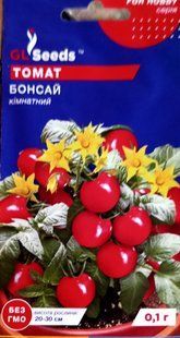 Насіння томат Бонсай черрі 0 .1 г SDS-HOME-PAC-608 фото